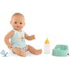 Corolle - Il mio Primo Popolino, Paul Fatto Pipi - Aqua, 36 cm, da 2 anni, 9000130580