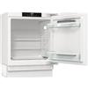 Gorenje RIU609EA1 - Frigorifero da incasso da 88 nicchia/cerniera per porta fissa, classe di efficienza energetica E/138 litri, display digitale della temperatura, illuminazione a LED, illuminazione