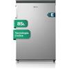 Svan Congelador vertical Inox SCV855500EX. Capacidad 85 Litros, Puerta Reversible, Bajo nivel Sonoro, Eficiencia Energética Clase E