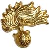 miss divisa Spilla Carabinieri fiamma oro. Pin cm 1 x 1,5