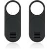 Hukneqn 2 Pezzi Copri Webcam, Copri Telecamera, Ultra Sottile per PC Portatile Smartphone Mac Tablet, Compatibile con Tesla Model 3/Y, Protezione Privacy con Slider, Ideale per Sicurezza e Protezione