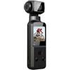 Oniissy Videocamera 4K, mini videocamera tascabile con rotazione di 270° per sport all'aperto, bici, viaggi, civili personali, action camera leggera