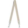 YMYGCC Cinghia di ricambio staccabile in tela intrecciata larga 4 cm for accessori for borse intrecciate con ampliamento della spalla diagonale ad H(Beige-A)