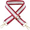 YMYGCC 1Pc 38mm Donne Borse In Nylon Cinghia Della Borsa Crossbody Spallacci 80-130cm Regolabile Sostituire Nastro Accessori FAI DA TE(Color 02)