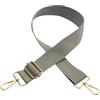 YMYGCC Cinghie regolabili in nylon for borse a tracolla a da donna Accessori colorati for Cinture(Grey)