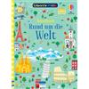 Usborne Minis: Rätselbuch - Rund um die Welt: klein, aber oho - Rätselbuch im Mini-Format - mit Lösungen - für Kinder ab 6 Jahren
