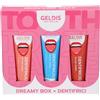 Geldis Dreamy Box 3 Dentifrici da 30 ml Kit Protezione Completa Antiplacca e Denti Sensibili