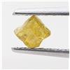 Sparkling Fancy Diamonds Diamante Naturale Grezzo Sciolto Cube 0,23ct Giallo (1 Pezzo)