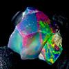 OPAL EMPIRE Fire Opal Etiopico Opale Nero Grezzo Naturale 6 Carati 16x10 mm