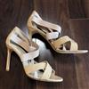 Manolo Blahnik sandali con tacco nudo mules donna 36,5 (US 6,5) pelle 063475d