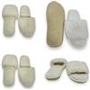 Pantofole Donna Crema Morbide Imbottite con Suola in Gomma - Taglie 36-41