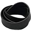 MG - MIGNOGNA GIANLUIGI - LAVORAZIONE AR Striscia in Cuoio per Cinture, Altezza: 50 mm, Lunghezza: 125 cm - Colore: Nero