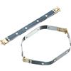 QUARKZMAN Telaio Flessibile Interno in Metallo, 2 Pz 8.27 x 0.55 Telaio Flessibile con Chiusura a Scatto Kiss Lock, Accessori per Telaio Borsa per Borsa Borsellino Portamonete