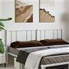 IBUQDDV Spalliera Letto Matrimoniale Testata Letto Matrimoniale Testiere Per Letto Matrimoniale Spalliera Letto Singolo Testiera in Metallo Bianco 200 cm per Camera Degli Ospiti Camere Da Letto Dormitorio
