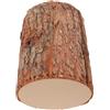 Abaodam Centrotavola Rustico a Forma di Ceppo in Legno, Effetto Realistico, Base Decorativa Portatile per Matrimoni, Natale e Progetti Fai da Te