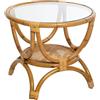 ATMOSPHERA CREATEUR D'INTERIEUR - Tavolino farah in rattan d59cm