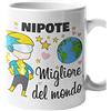 Colorfamily tazza mug Nipote 2 sei la migliore del mondo idea regalo per il Nipote 2