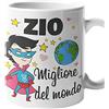 Colorfamily tazza mug Zio sei la migliore del mondo idea regalo per il Zio