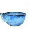 Generico Self Spinning Berry Washing Bowl with Drain Holes,3D Printed 360 Degree Cleaning Fruit Swirl Colander Center Cone,Automatic Quick Kitchen Rinse washer for Berries Vegetables Serving (blue 2)