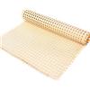 LANZLC Vienna, tessitura in rattan, 35 x 200 cm, resistente alla muffa, materiale naturale, tubo intrecciato a nido d'ape, impermeabile, realizzato a mano, decorazione di mobili per mobili, sedie,