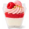 Majillux 50 Bicchierini Monoporzione Quadrati da 120 ml per Dessert