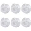Keenso 6 Inserti flangiati, Inserti flangiati per tiralatte da 13/15/17/19/21 mm, #315, 21 mm