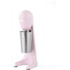 Giles & Posner Milkshake Maker - Frullatore Elettrico per Bevande con Bicchiere in Acciaio Inox da 500 ml, 2 Velocità, per Caffè Freddo, Cocktail, Frappè e Montatura del Latte, Rosa Opaco, 100W