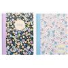 Ancor Blocco a spirale B'LOG Flowers A5, quadrato, 5 mm, HC 80 V, 90 g, 2 pezzi