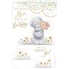 Me to You Tatty Teddy, biglietto di auguri di compleanno fatto a mano per mamma, orso con bouquet - Collezione ufficiale