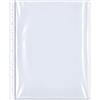 1ABOVE Buste perforate in plastica trasparente, formato A4, 30 micron, per fogli protettivi, confezione da 50, finitura in vetro trasparente