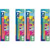 STAEDTLER Matite triangolari spesse Noris jumbo Happy in strisce colorate, elevata resistenza alla rottura, durezza 2B, 2 matite in cartoncino, 119 BK2 HA (Confezione da 2)