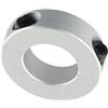 GOHAPY 1 pz. Anello fisso a doppia divisione, collare for albero di serraggio a vite, separato in alluminio 30 35 38 mm(30mm)
