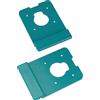 Aulpq Adattatore per binario di guida per router Makita XTR01Z, RT0700C & RT0701C, guida per sega a binario, per guida per binario Makita Router - 2 pezzi