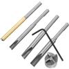 AUTSUPPL Kit di Utensili la Rifinitura Precisa della Penna in Acciaio al Carbonio Espansione e Mandrino per Tornitura Legno per Falegnami
