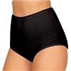 JADEA 12 Pezzi Slip Culotta Donna Vita Alta 05 Cotone Elasticizzato
