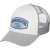 Quiksilver Decades Cotton - Cappellino Trucker da uomo, One Size, grigio