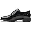 Clarks Havisham Oak Womens Black Pat, 7.5