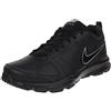 Nike T-Lite XI, Scarpe da Ginnastica Uomo, Nero (Black/Black-Metallic Silver), 39 EU (6 UK)