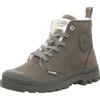 Palladium Pampa Hi Zip WL, Stivaletto Donna, Grigio, 39 EU