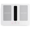Klarstein Full House Piano Induzione con Cappa Integrata - 4 Zone, Boost 7335W, Touch Control, Timer, Blocco Bambini, Vetroceramica, Filtro Lavabile, 70cm, Piano Cottura Cappa Integrata, White