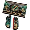 doepeBAE Custodia Switch 2 (2025) in TPU Ultra-Sottile Antiscivolo, Compatibile con Dock e Ricarica Senza Rimuovere la Cover, Protezione Antiurto con Copri Joystick (Black3)