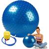 Endless Palla da yoga spessa 65 cm | assortita | Materiale: PVC | Gym Exercise Ball, palla da yoga antiburst | Balance Ball Chair for Fitness Training Stability Pilates | for Gym & Home | Both Men &