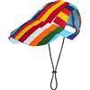 Generic Cappello per cani con protezione solare, cappellino da baseball regolabile con fori per le orecchie per cani di taglia piccola, media e grande (a righe, XL)