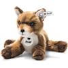 Steiff GmbH Steiff 074035 Foxy, volpetto di peluche, 19 cm, marrone