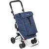 Foppapedretti Go Up Carrello spesa Jeans Blue