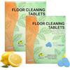 CHARMNAIL 24 Pastiglie Detergenti Per Pavimenti Duri, Pulizia Profonda Senza Aloni, Profumo Di Limone, Compatibili Con Lavapavimenti E Aspirapolvere Con Funzione Di Lavaggio, Per Piastrelle, Vinile, Adatte