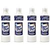 Generico Deo Due Morbido Ammorbidente Fiori Blu - Ammorbidente Concentrato Profumo Intenso e Persistente, Morbidezza Extra, Fino a 50 Lavaggi - 4 Unita da 1L