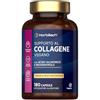 Horbäach Vegan Collagen Complex | 180 Collagene Capsule Vegane | Supporto al Collagene Vegano | Miscela Multi-Nutriente | Collagen Complex | di Horbaach