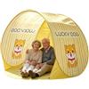 Generic Ombrellone da Spiaggia Tenda Portatile Leggera per Privacy