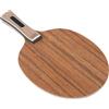 Belnotelt Ping pong a 5 strati con legno di ebano e dalbergia, manico lungo per racchetta da ping pong, piastra inferiore per montaggio personalizzato, base nera e gialla spessa 6,2 mm (Dalbergia)